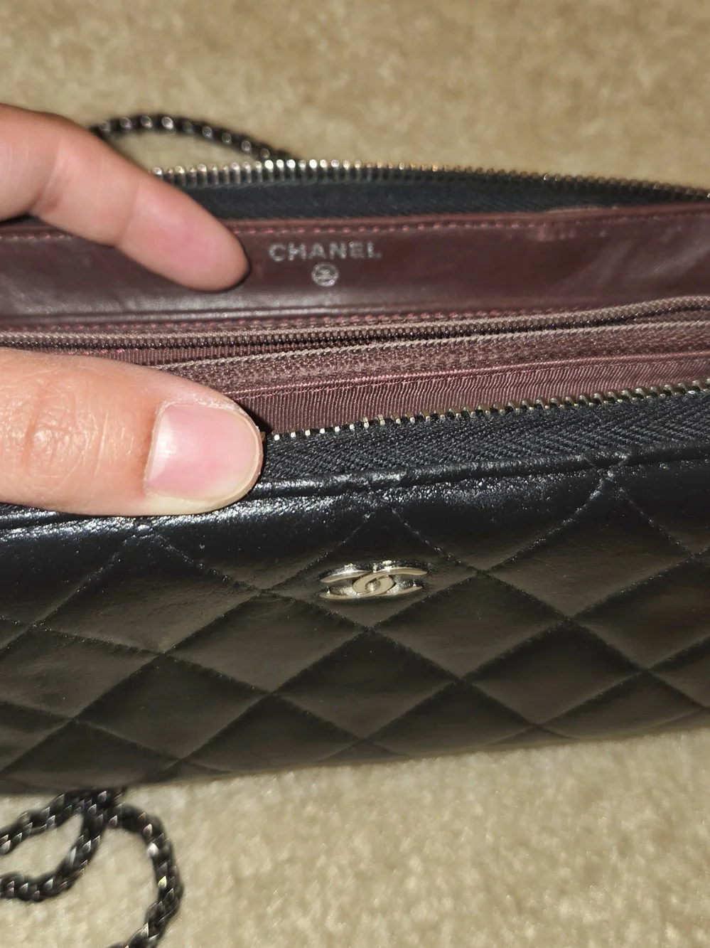 CHANEL item quilted